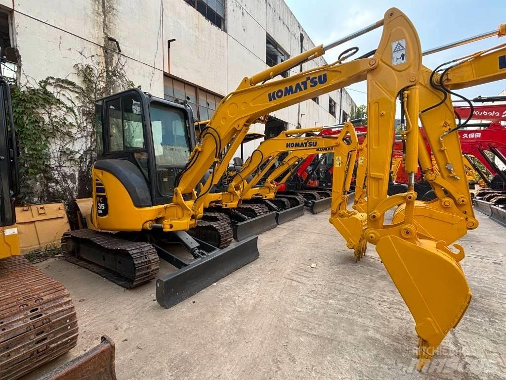 Komatsu PC35MR حفارات صغيرة أقل من 7 طن (حفارات صغيرة)