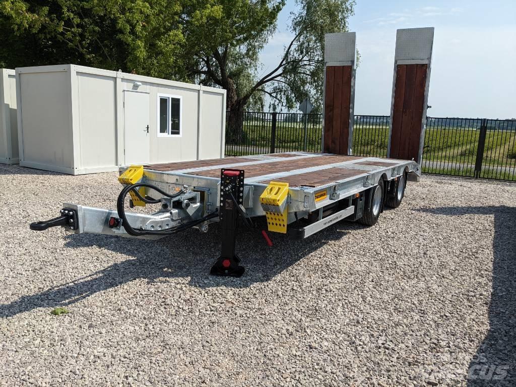  SCORPION Tandem نصف مقطورة مسطحة منخفضة
