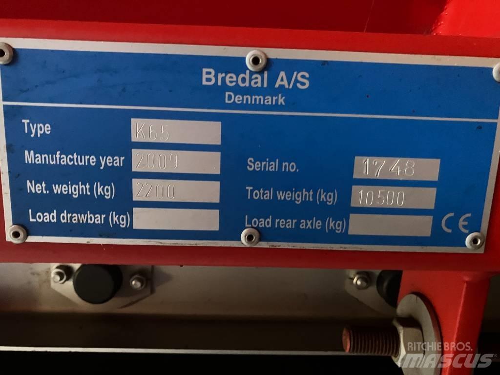 Bredal K 65 معدات فرد المواد المعدنية