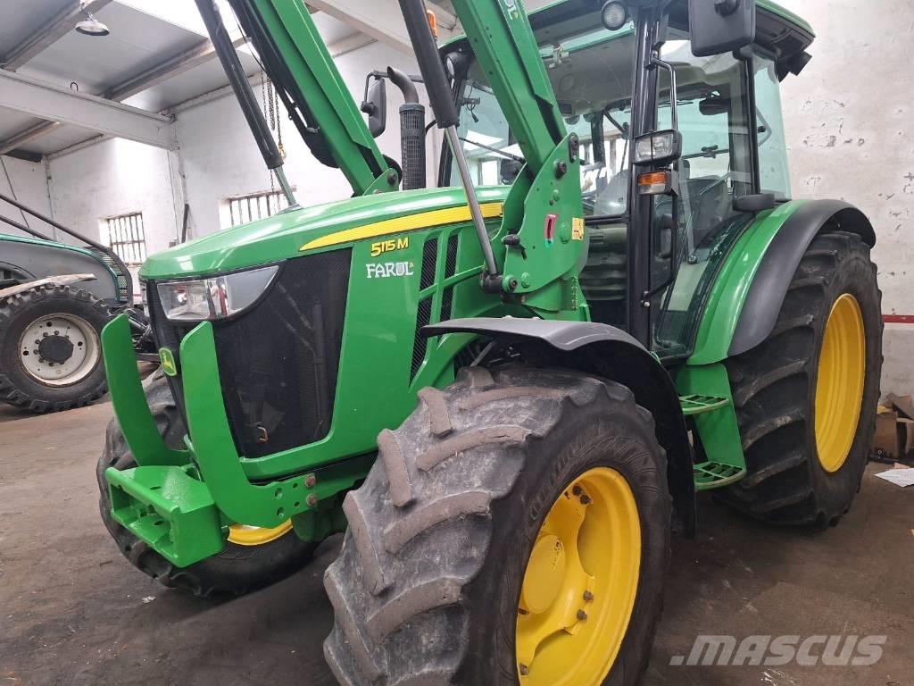 John Deere 5115 M الجرارات