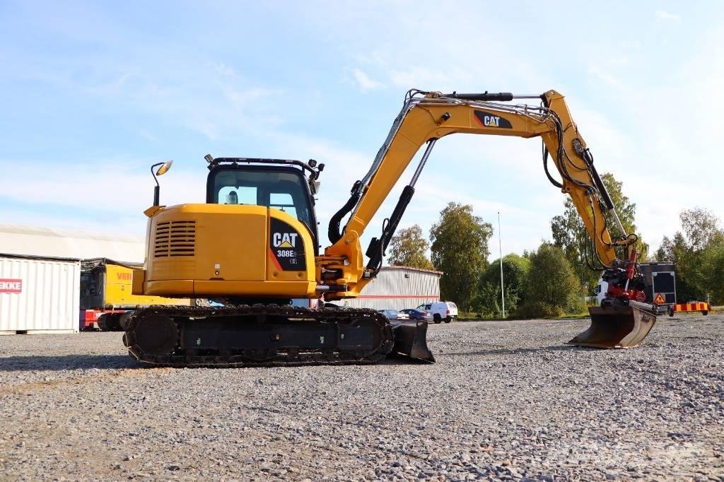 CAT 308 E2 CR حفارات زحافة