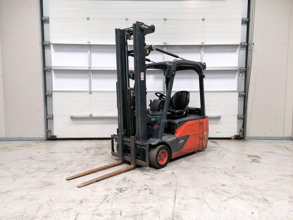 Linde E16L-02 شاحنات ذات رافعات شوكية تعمل بالكهرباء