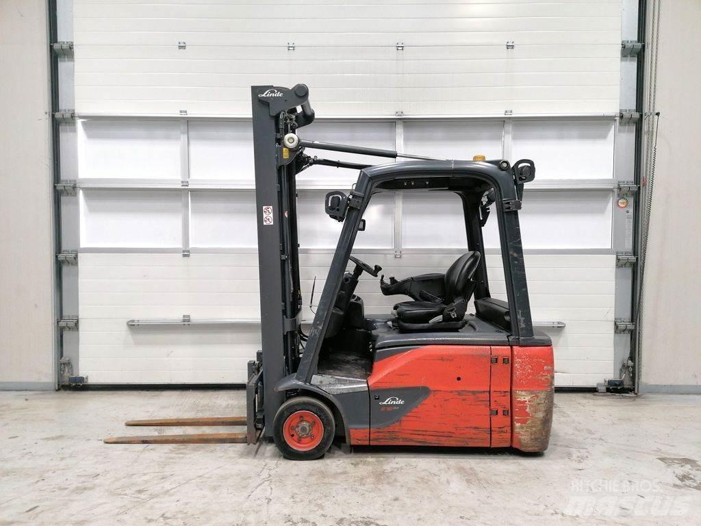 Linde E16L-02 شاحنات ذات رافعات شوكية تعمل بالكهرباء