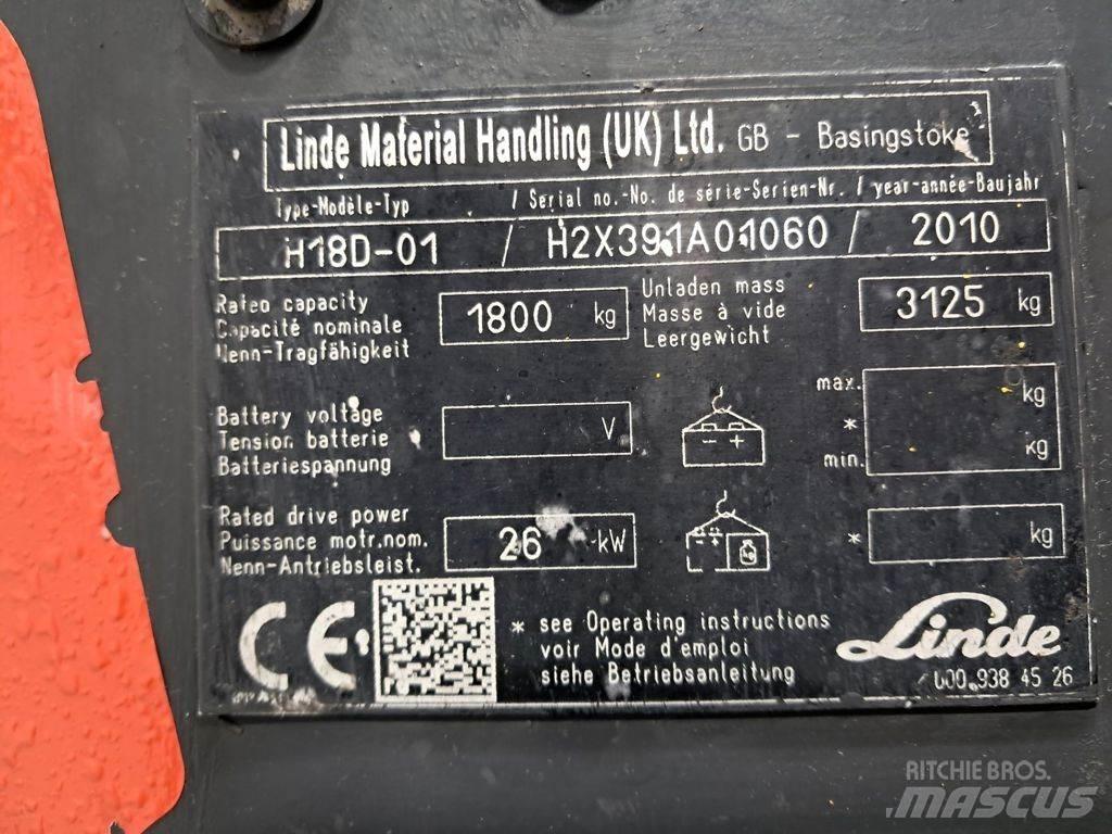 Linde H18D-01 شاحنات الديزل