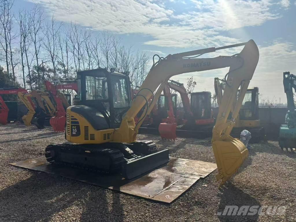 Komatsu PC 55 MR-3 حفارات صغيرة أقل من 7 طن (حفارات صغيرة)