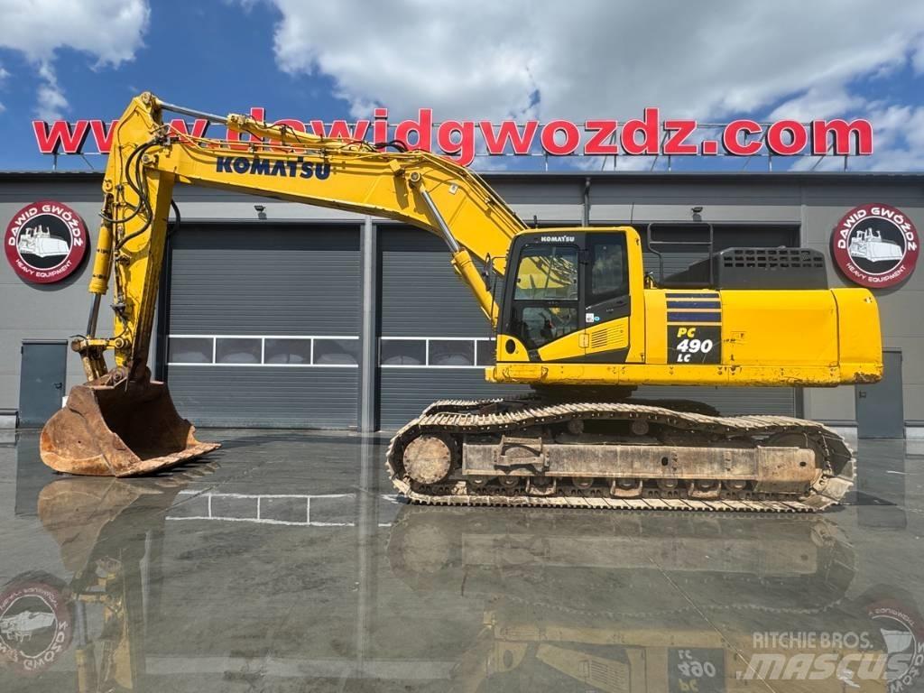 Komatsu PC 490 LC-10 حفارات زحافة