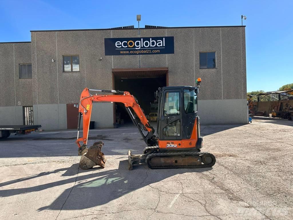 Hitachi ZX 33 U-6 حفارات صغيرة أقل من 7 طن (حفارات صغيرة)