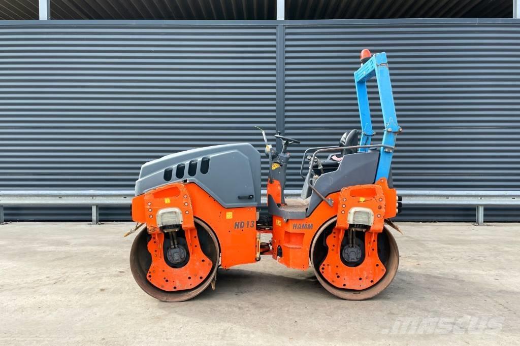 Hamm HD 13 VV مداحل ثنائية الاسطوانة
