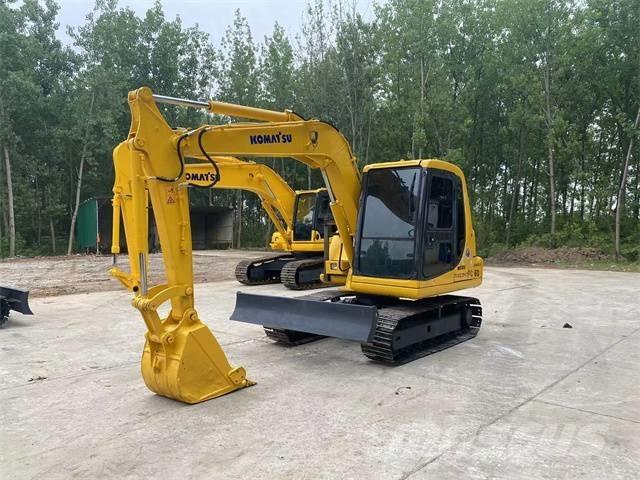 Komatsu PC 60-7 حفارات زحافة