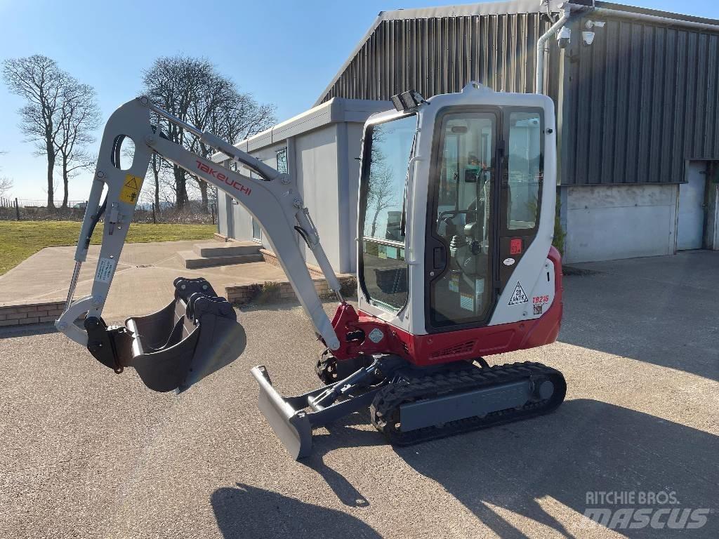 Takeuchi TB 216 حفارات صغيرة أقل من 7 طن (حفارات صغيرة)