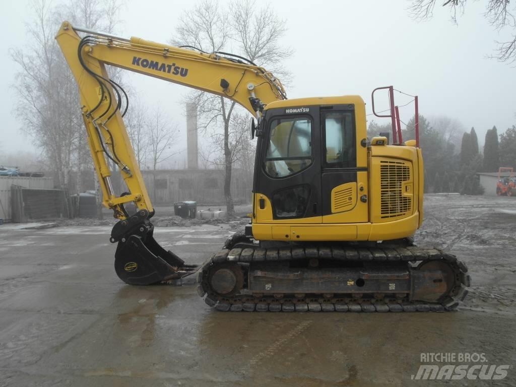 Komatsu PC138US-11 حفارات زحافة