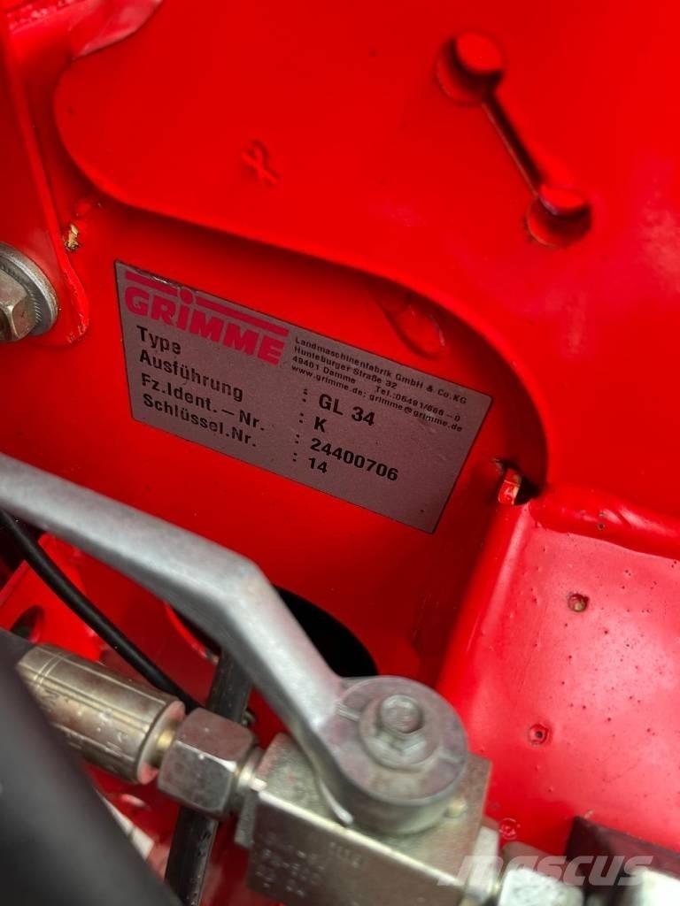 Grimme GL 34 K معدات زراعة البطاطس