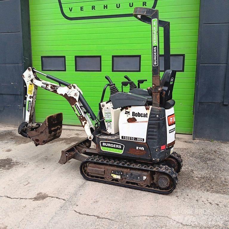 Bobcat E10 حفارات صغيرة أقل من 7 طن (حفارات صغيرة)