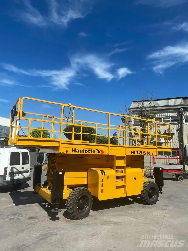 Haulotte HA 18 SX رافعات مقصية الشكل