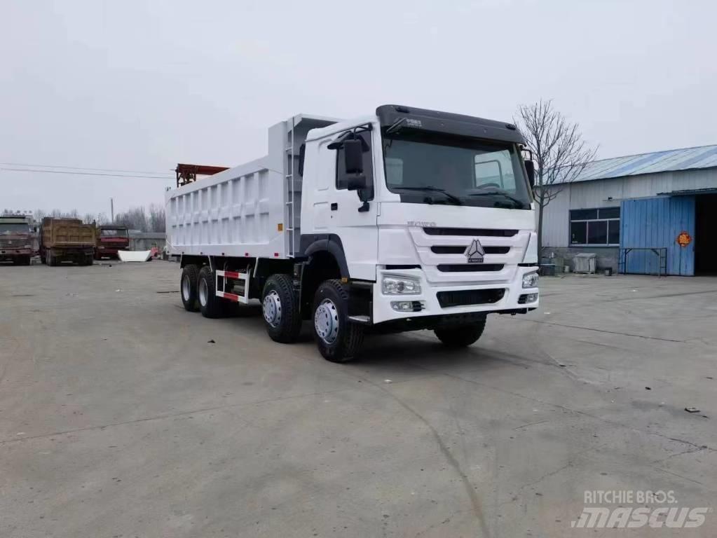 Howo 371 8X4 تفريغ المقطورات