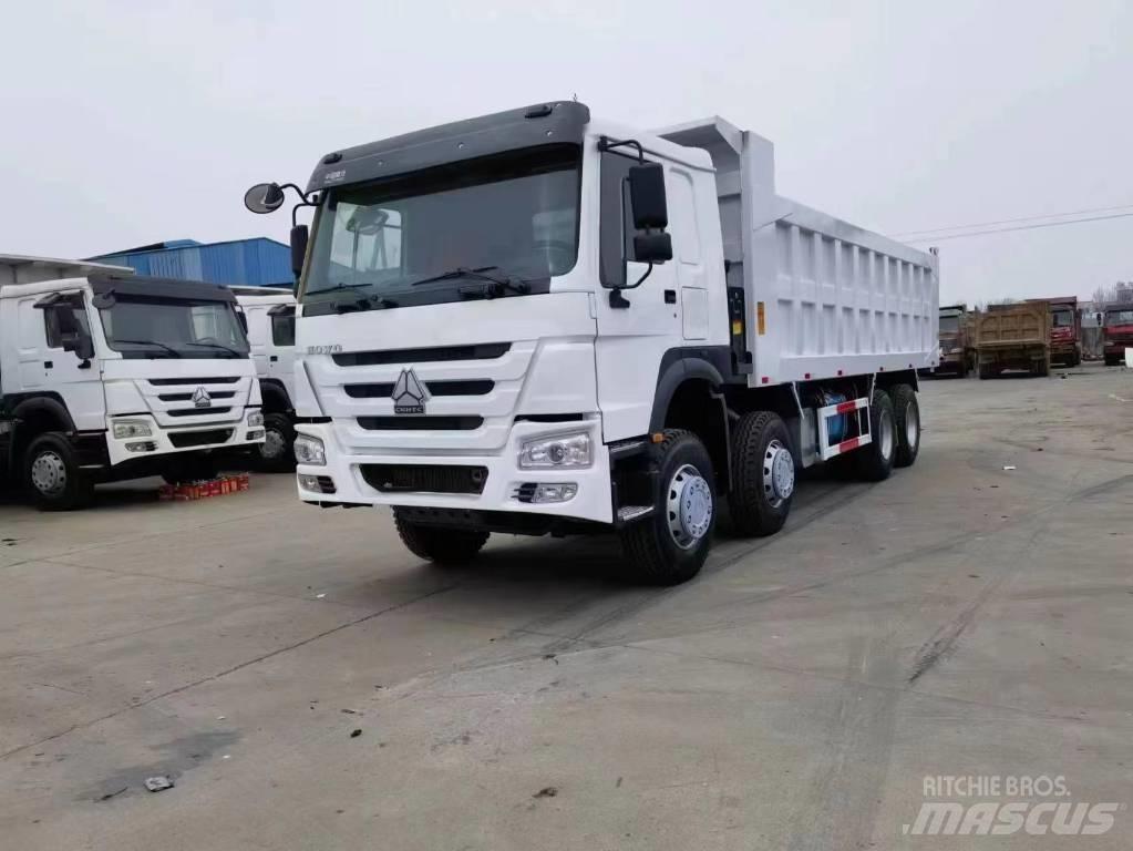 Howo 371 8X4 تفريغ المقطورات