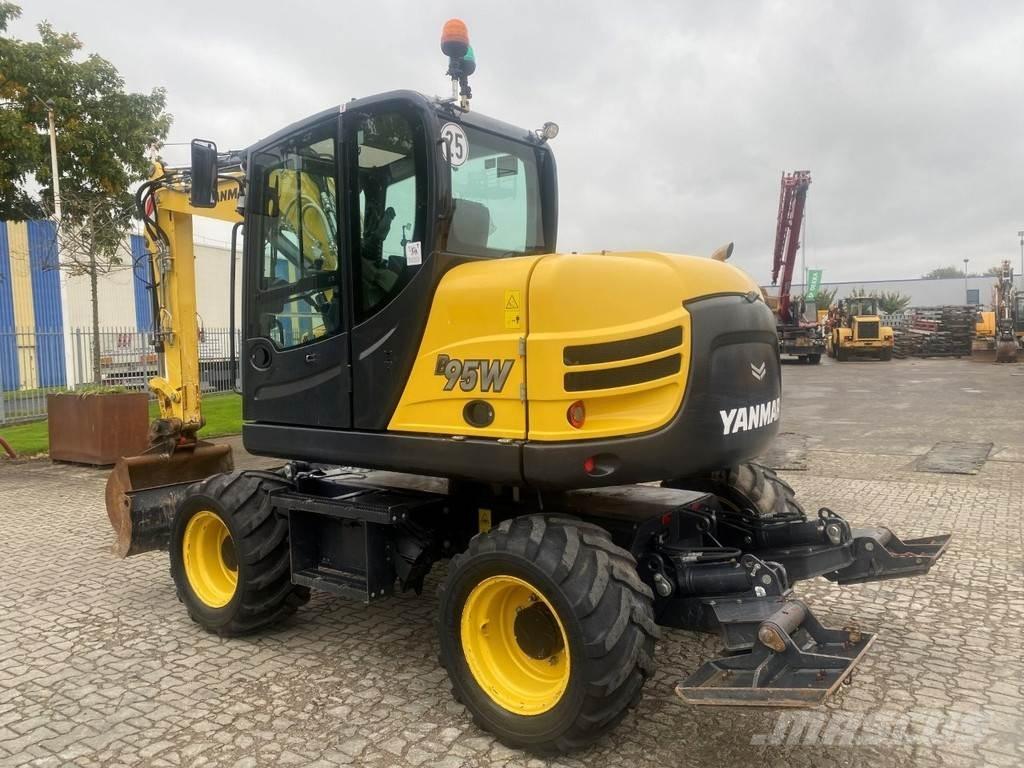 Yanmar B95w NVT حفارات بعجل