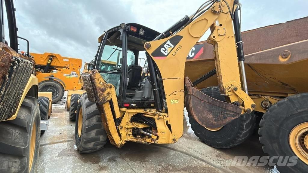 CAT 420 E لوادر ذات جرافات عكسية