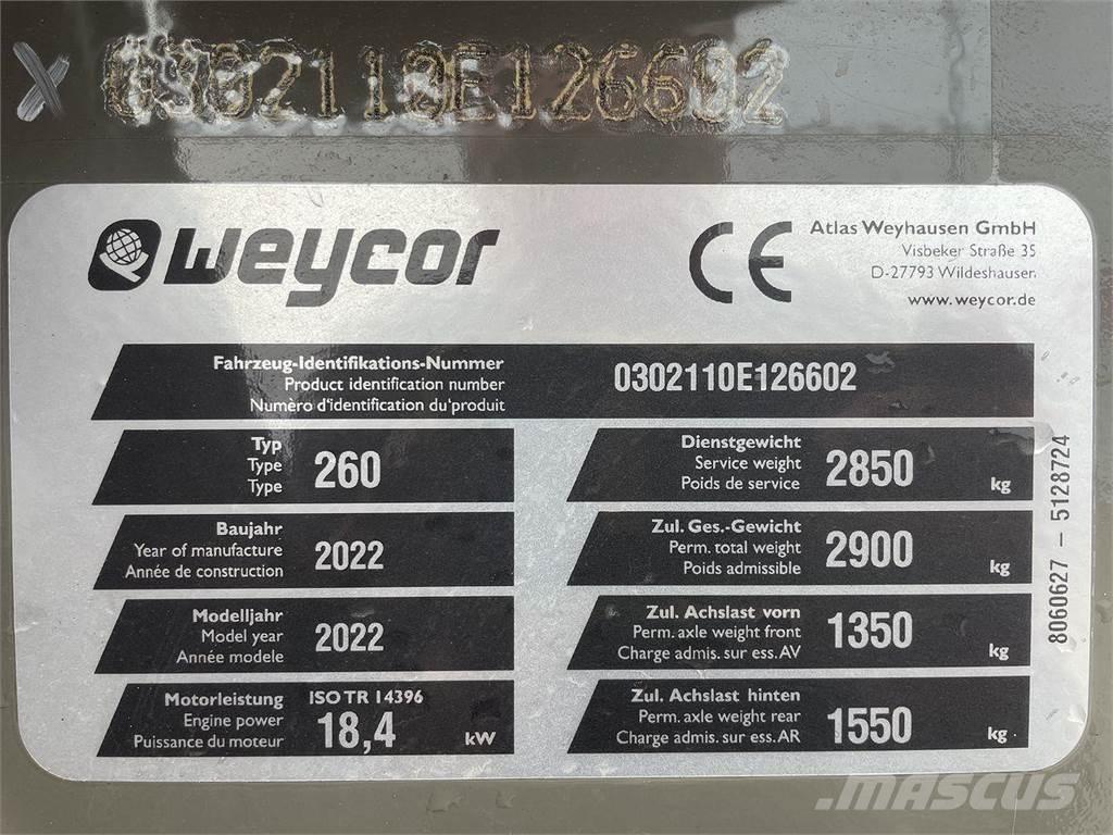 Weycor AW260 مداحل