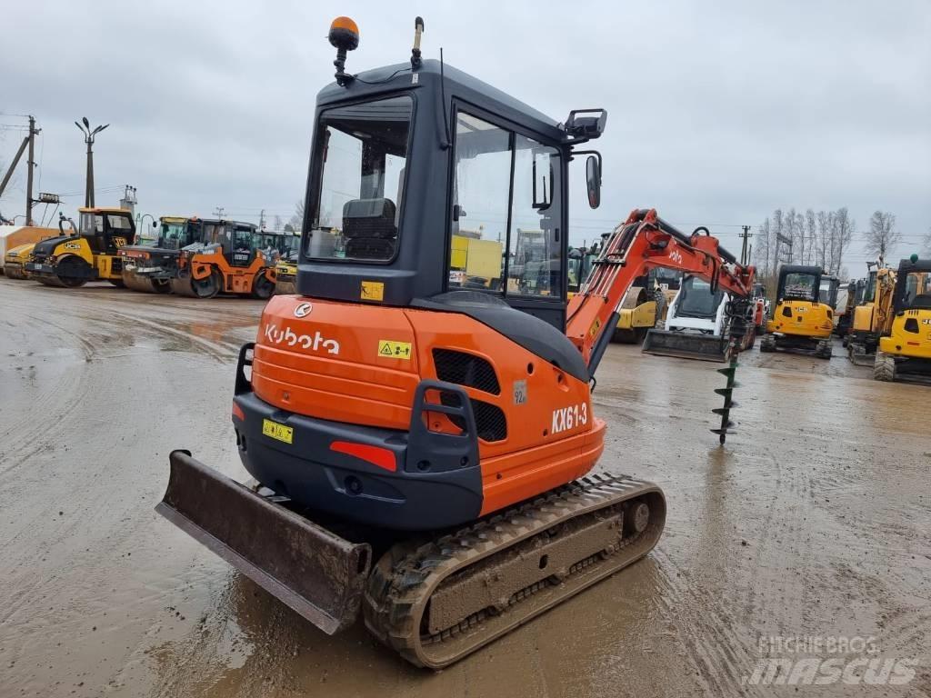 Kubota KX 61-3 حفارات صغيرة أقل من 7 طن (حفارات صغيرة)