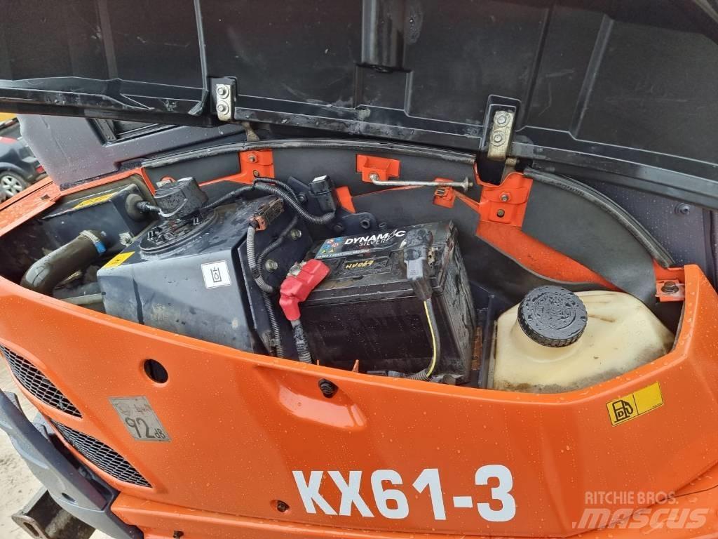 Kubota KX 61-3 حفارات صغيرة أقل من 7 طن (حفارات صغيرة)