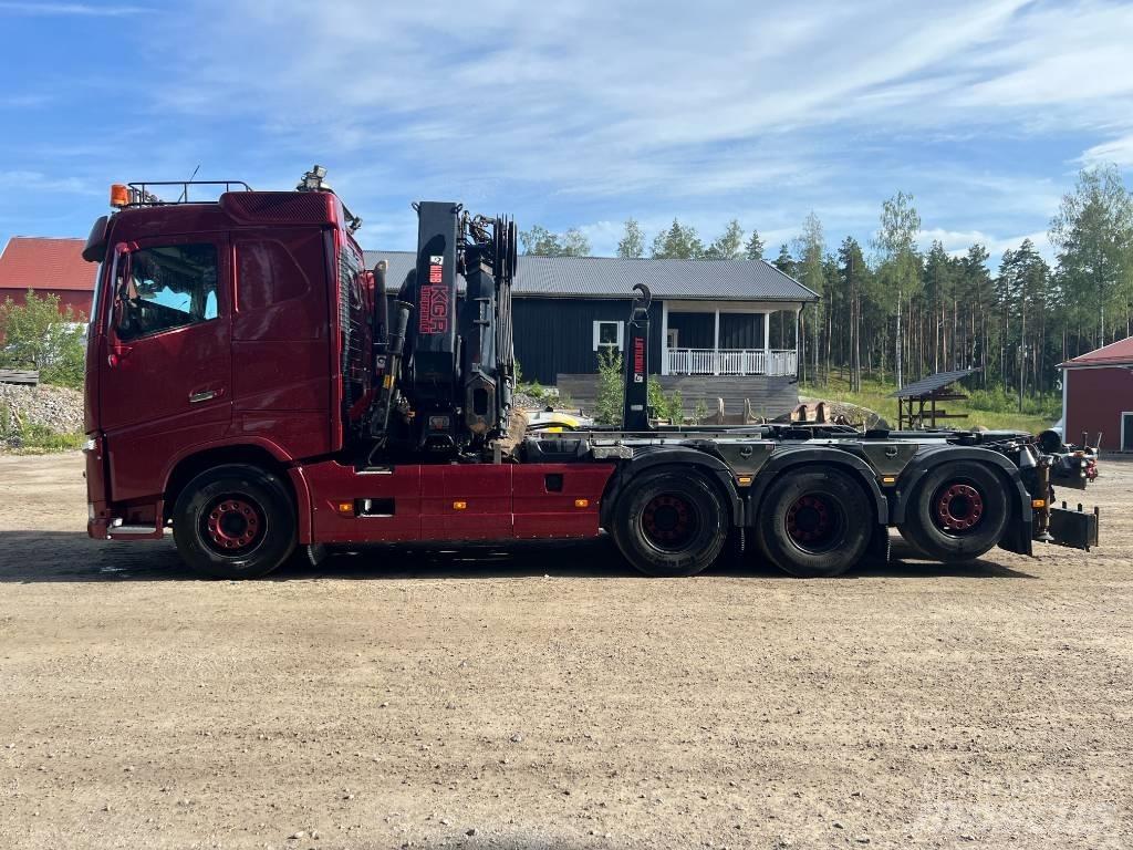 Volvo FH540 8x4 شاحنات الرافعات الخطافية
