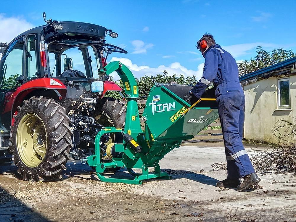  GL&D Titan ماكينات تقطيع أخشاب الحراجة