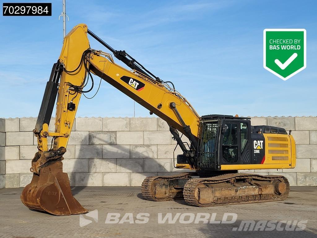 CAT 336 E L حفارات زحافة