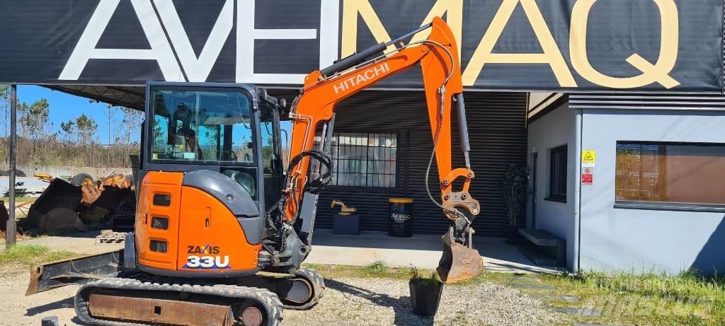Hitachi ZX 33 U-6 حفارات صغيرة أقل من 7 طن (حفارات صغيرة)