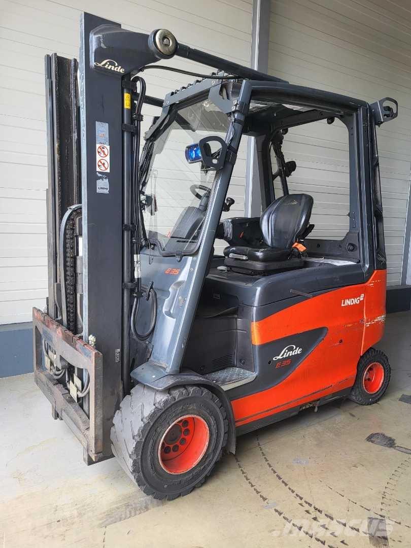 Linde E35HL شاحنات ذات رافعات شوكية تعمل بالكهرباء