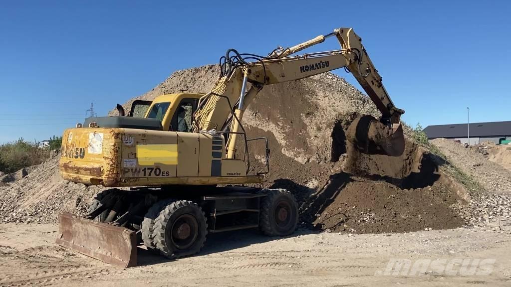 Komatsu PW 170-6 حفارات بعجل