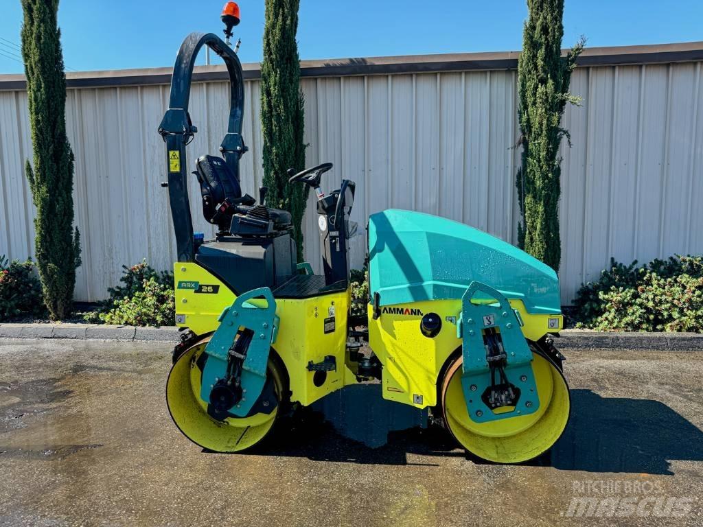 Ammann ARX 26 مداحل ثنائية الاسطوانة