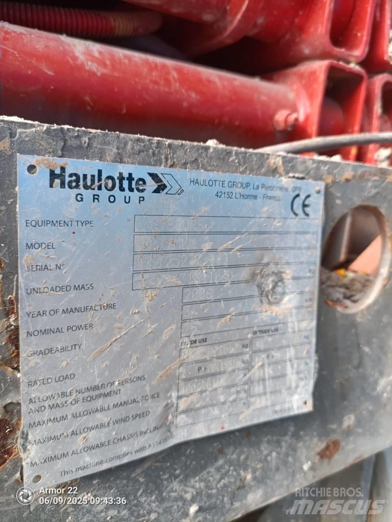 Haulotte Optimum  8 رافعات مقصية الشكل