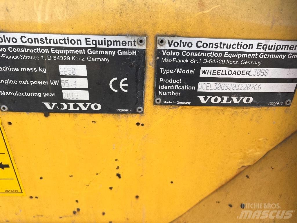 Volvo L 30 G لوادر بعجل
