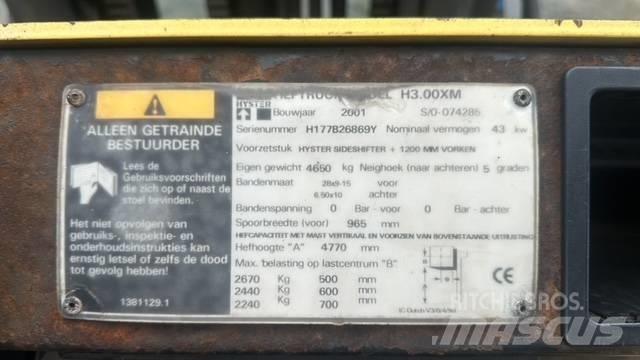 Hyster 3.00 XM شاحنات الديزل
