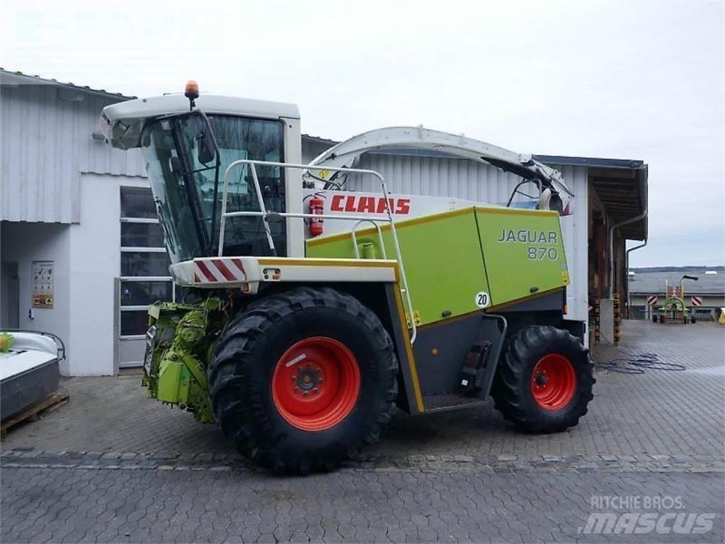CLAAS jaguar 870 علافات ذاتية الدفع