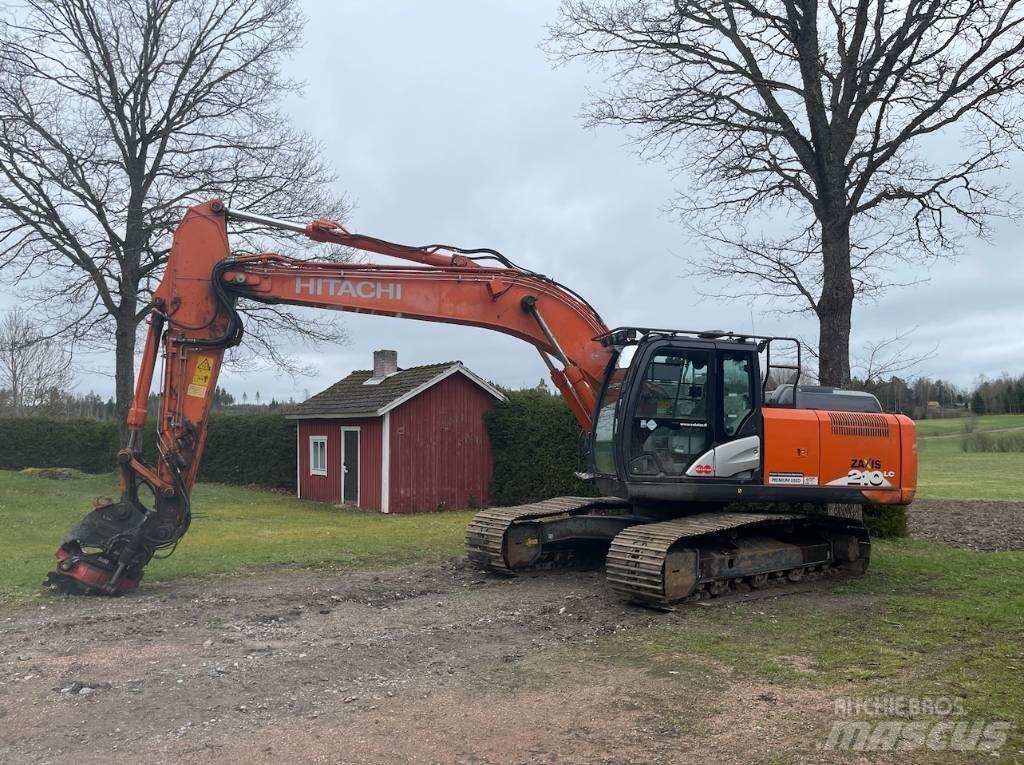 Hitachi ZX 210 LC-6 حفارات زحافة
