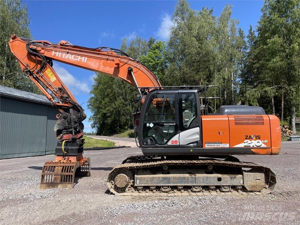Hitachi ZX 210 LC-6 حفارات زحافة