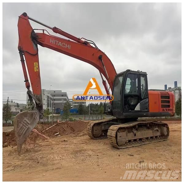 Hitachi ZX 200 الحفارات البرمائية