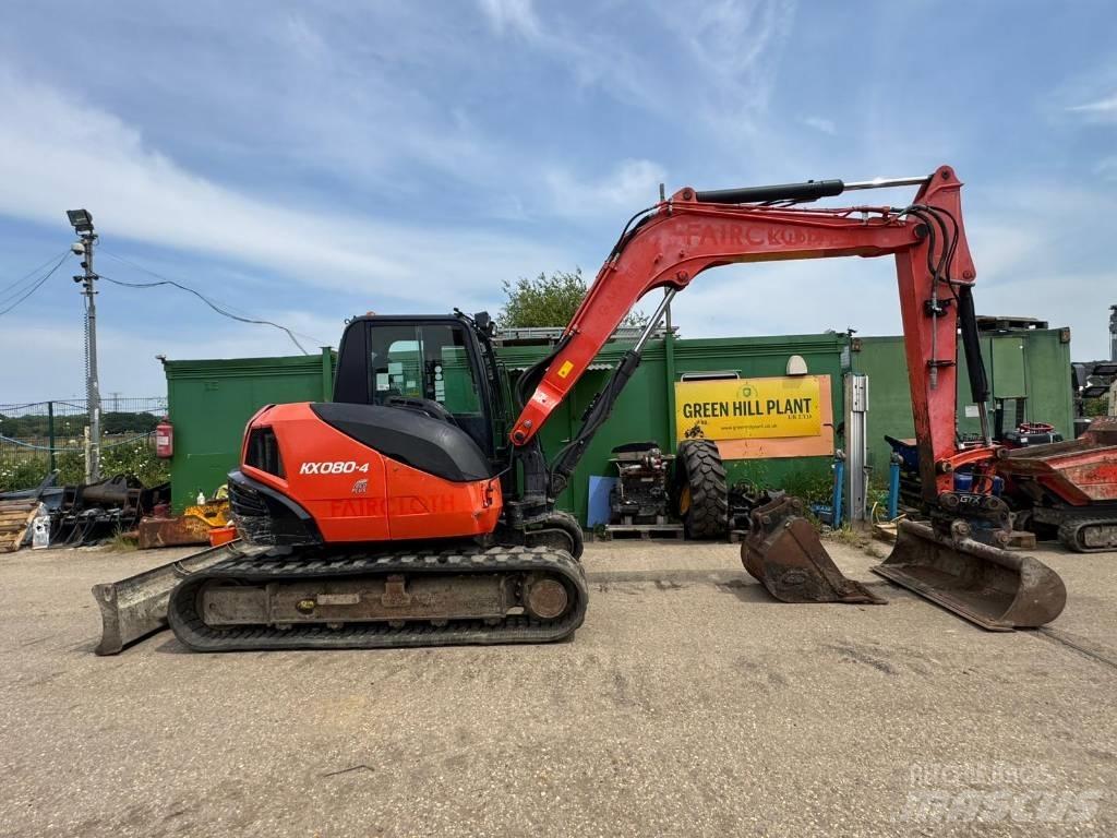 Kubota KX 008-4 حفارات صغيرة أقل من 7 طن (حفارات صغيرة)