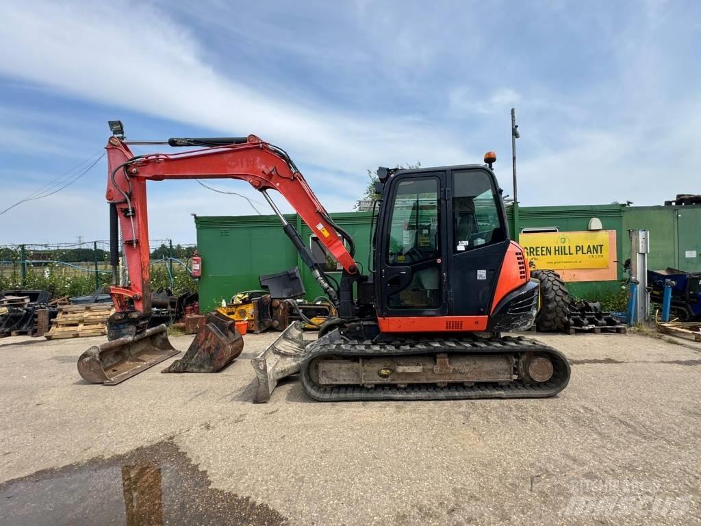 Kubota KX 008-4 حفارات صغيرة أقل من 7 طن (حفارات صغيرة)