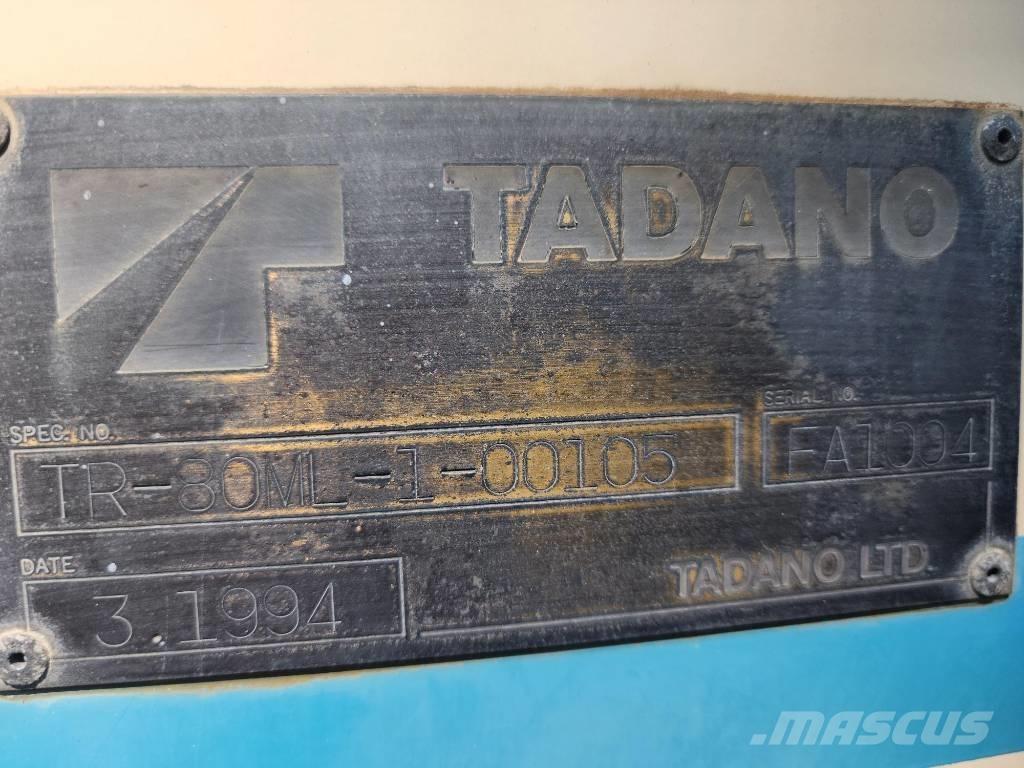 Tadano TR 80 M-1 رافعات الطرق الوعرة