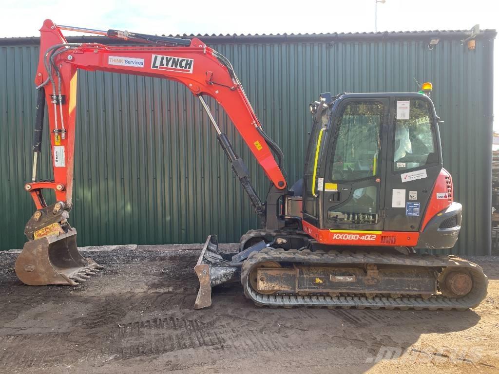 Kubota KX 080-4a2 حفارات وسط 7 طن - 12 طن