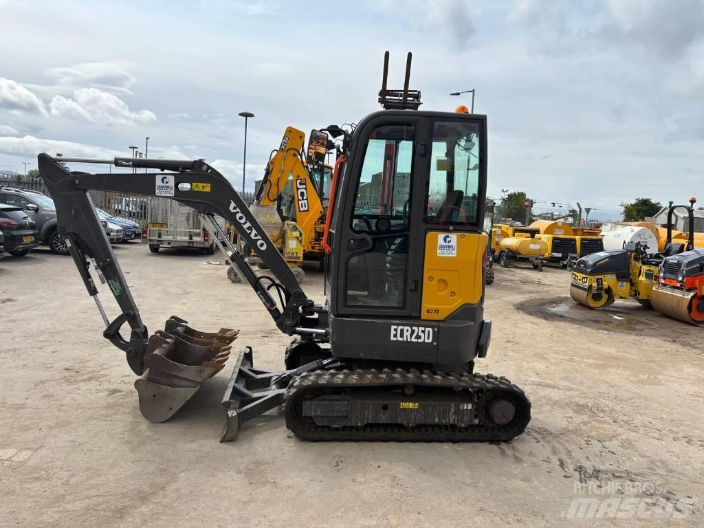 Volvo ECR 25 D حفارات صغيرة أقل من 7 طن (حفارات صغيرة)