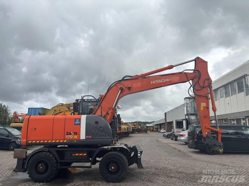 Hitachi ZX 170 W-3 حفارات بعجل