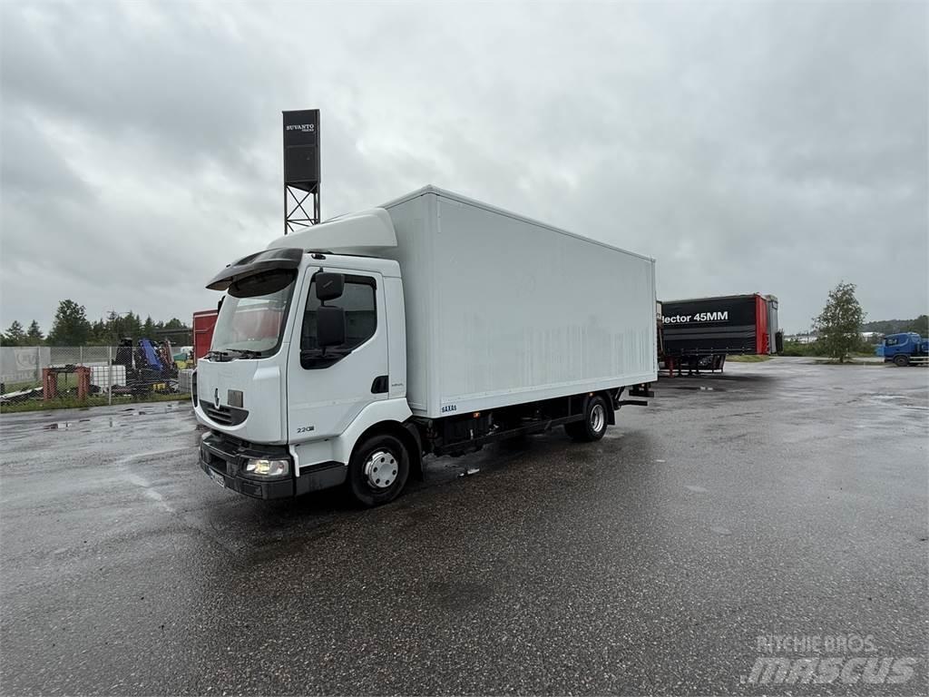 Renault MIDLUM 220 شاحنات ذات هيكل صندوقي