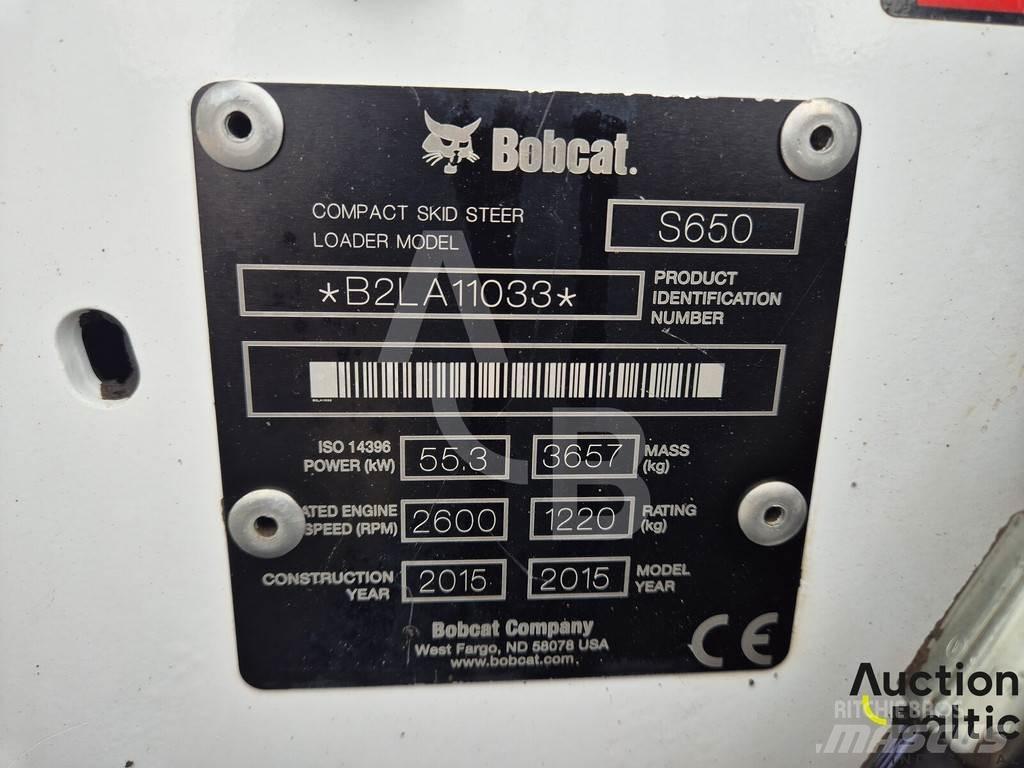 Bobcat S 650 لوادر انزلاقية التوجيه