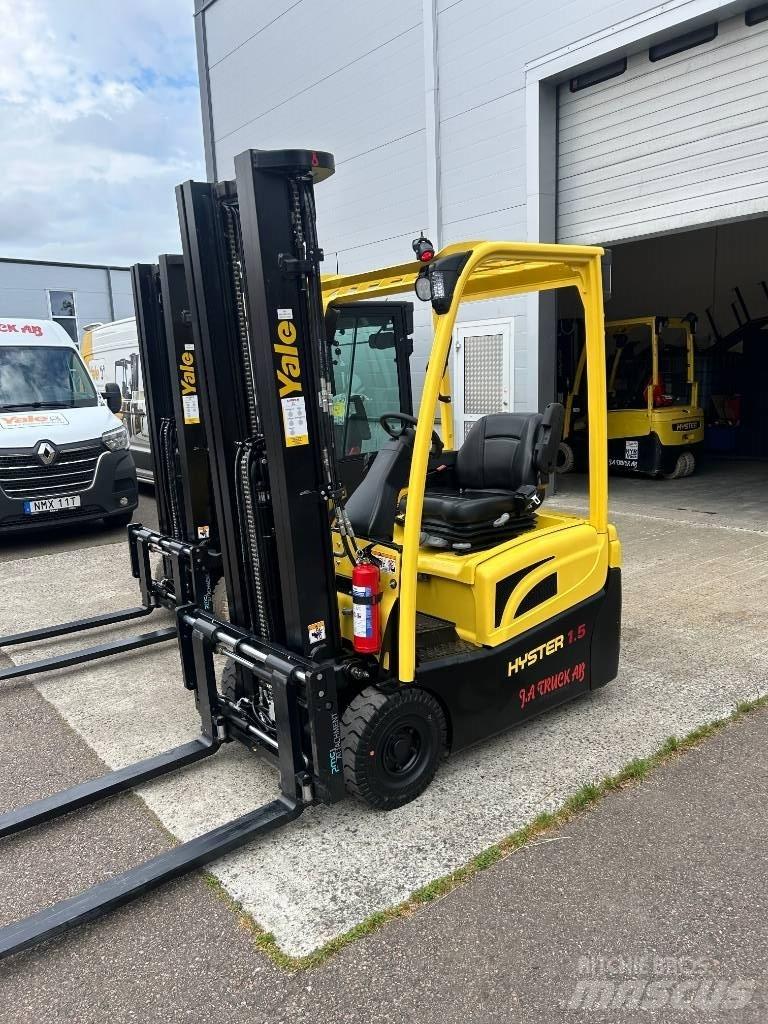 Hyster J1.5 XNT  1,5t شاحنات ذات رافعات شوكية تعمل بالكهرباء