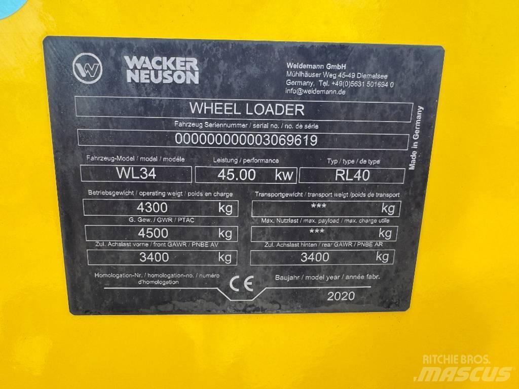Wacker Neuson WL34 لوادر بعجل
