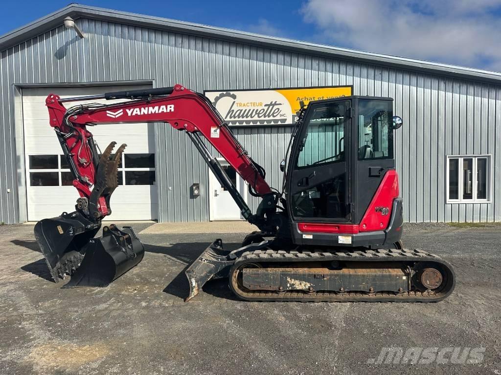 Yanmar Vio 80-1A حفارات زحافة
